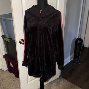 🖤NWT BEAUX ART BLK THIN VELOUR JACKET SIZE 2X🖤